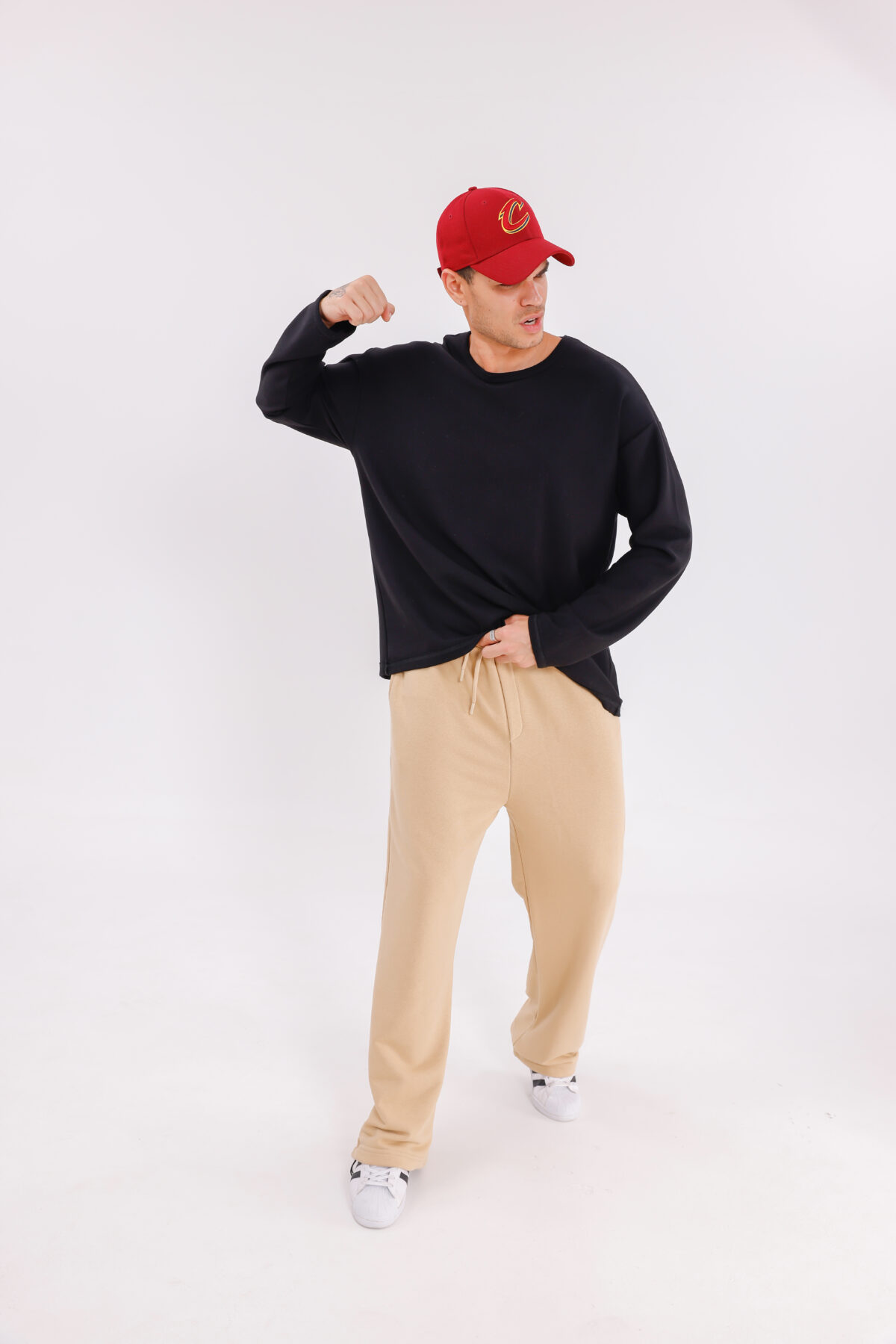 Baggy Stoper Paça Eşofman - Görsel 9