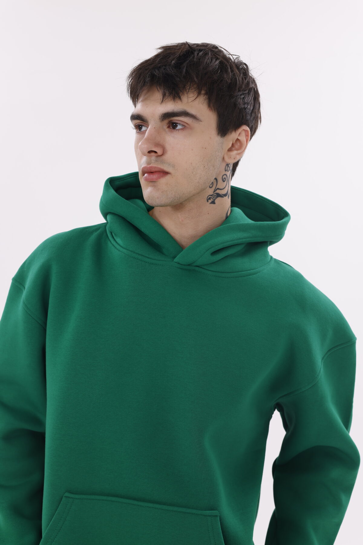 Basic Oversize Hoodie's (Düz Renk Kapüşonlu) - Görsel 11