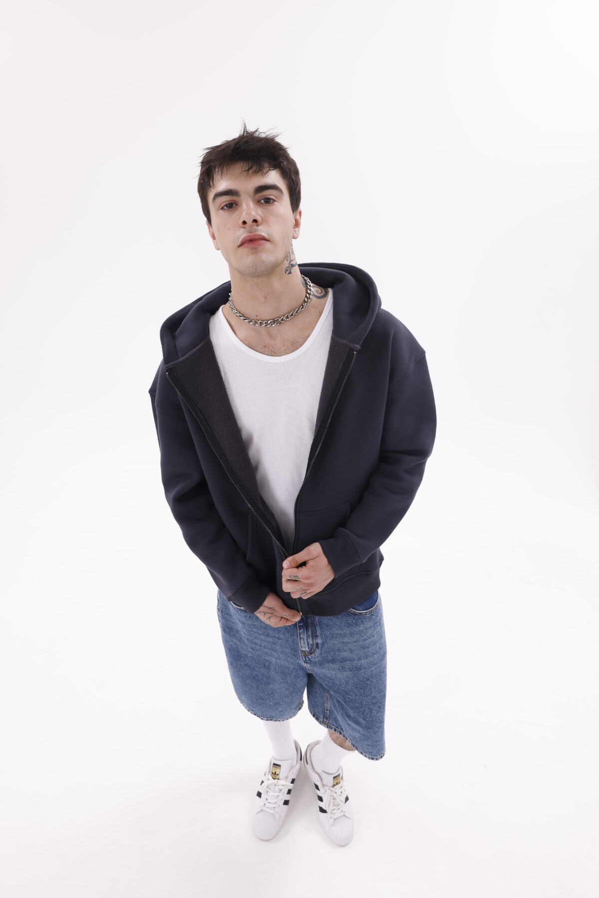 Basic Zipper Oversize Hoodie's (Fermuarlı Kapüşon) - Görsel 15