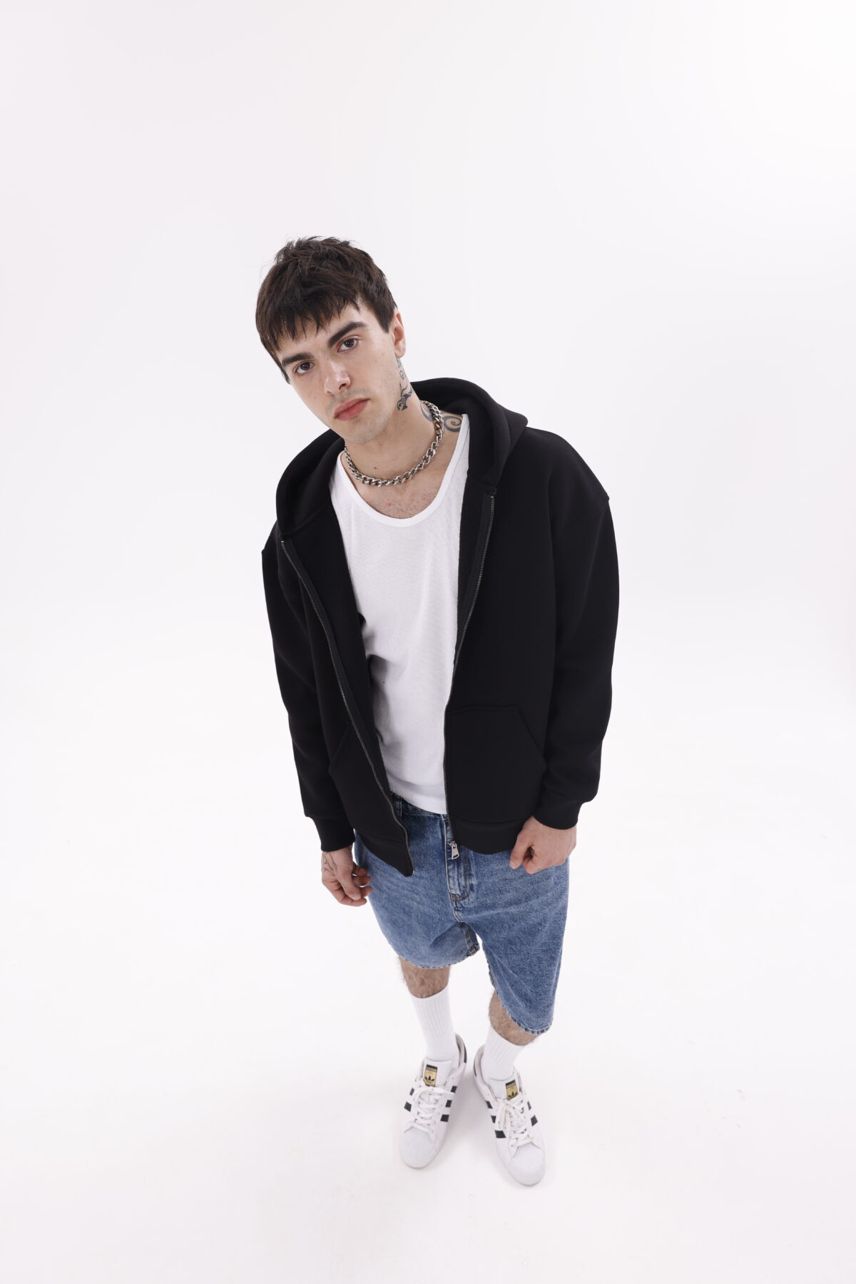 Basic Zipper Oversize Hoodie's (Fermuarlı Kapüşon) - Görsel 7