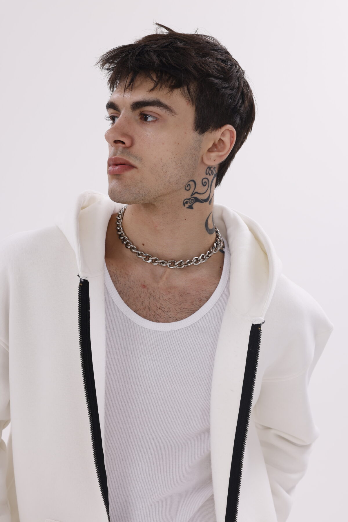 Basic Zipper Oversize Hoodie's (Fermuarlı Kapüşon) - Görsel 19
