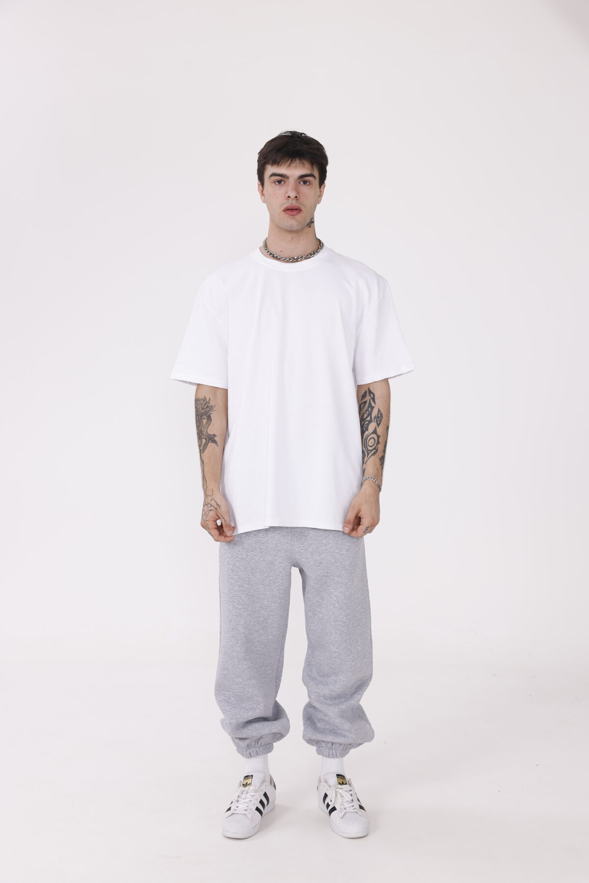 Lastik Paça Oversize Eşofman - Görsel 5