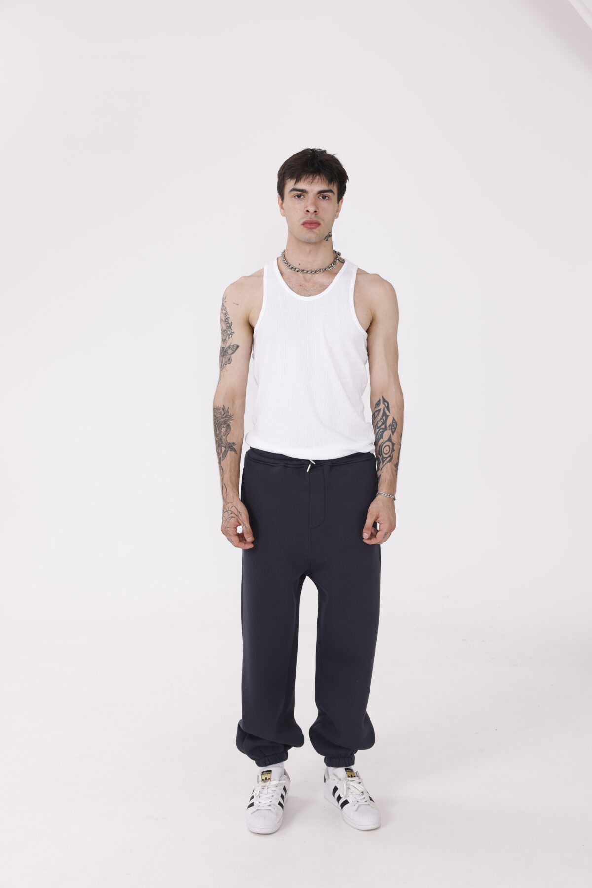 Lastik Paça Oversize Eşofman - Görsel 11