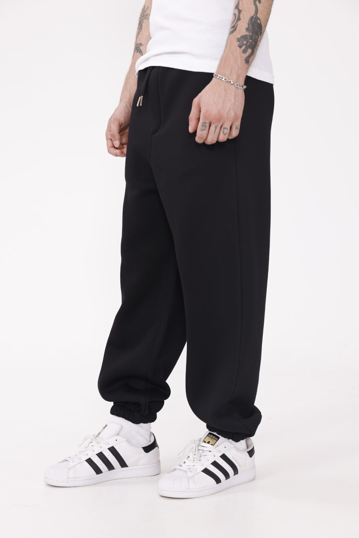Lastik Paça Oversize Eşofman - Görsel 9