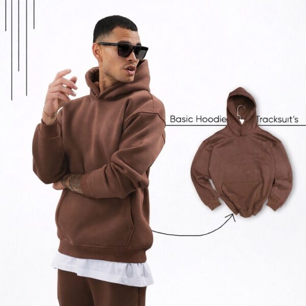 Basic Oversize Hoodie's (Düz Renk Kapüşonlu)
