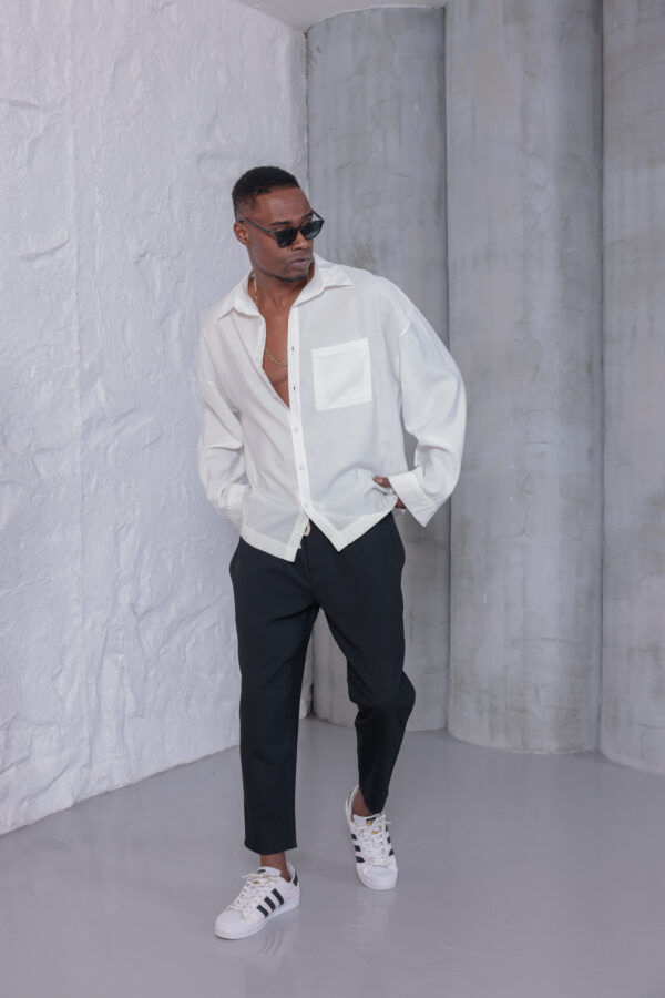 Modal Oversize Gömlek